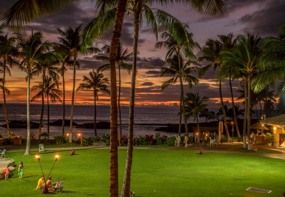 Tropical beach ocean