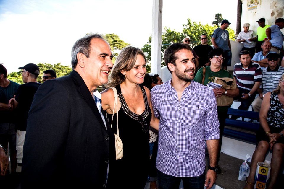 08.04.2018 - Prefeita Paula Mascarenhas e o vice Idemar Barz participam do 81º GP Princesa do Sul de Turfe em homenagem à prefeita municipal - Foto: Gustavo Vara