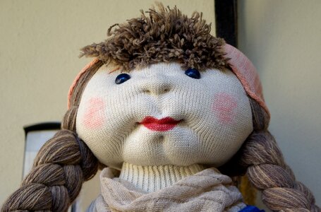 Doll wool crafts