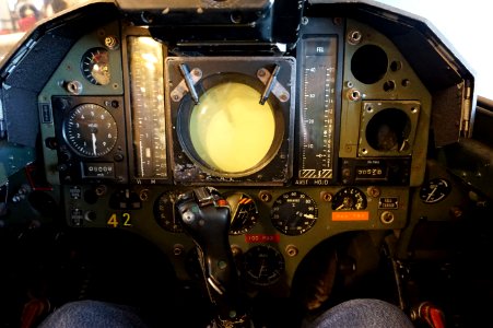 Saab Draken cockpit