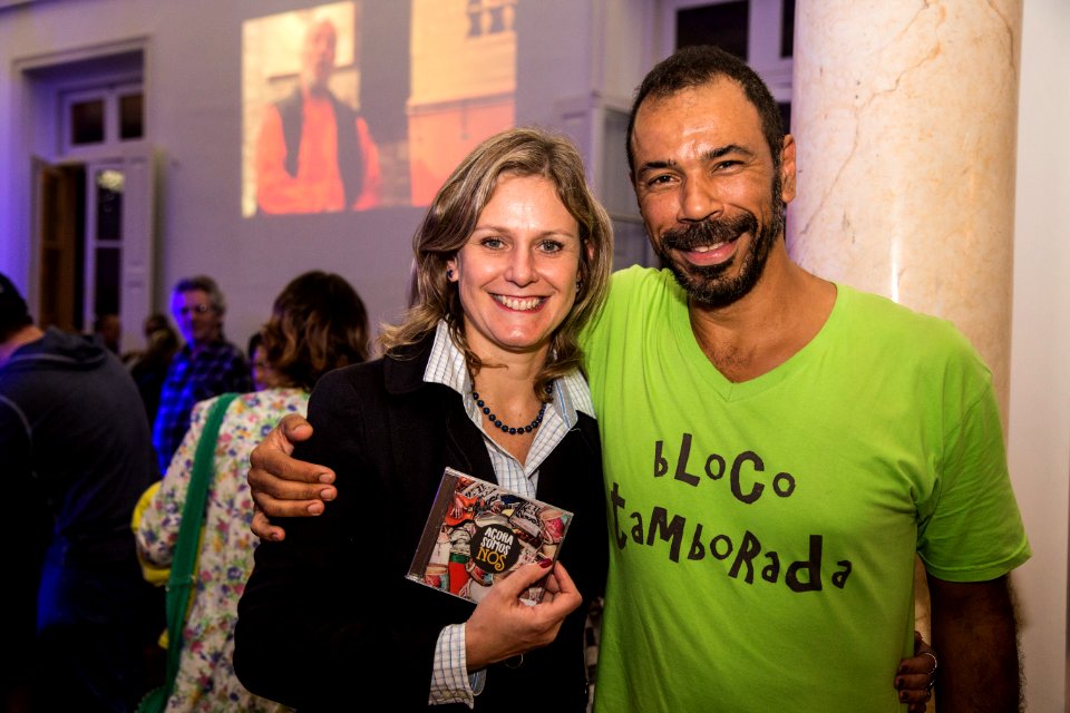 28.05.2018 - Prefeita Paula Mascarenhas no coquetel e show de lançamento do CD Agora Somos Nós de Kako Xavier e a Tamborada - Foto: Gustavo Vara
