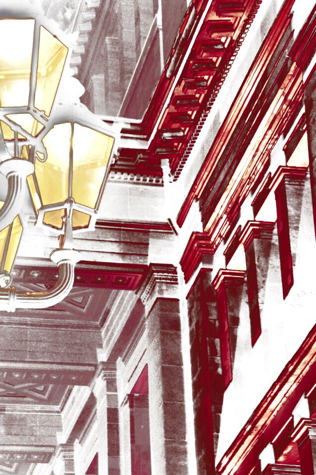 Red yellow lantern