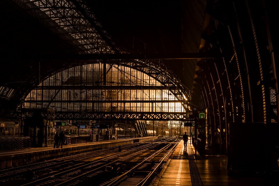 Rail railroad train photo