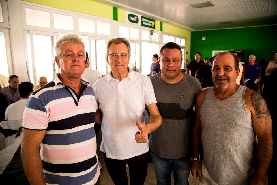 08.04.2018 - Prefeita Paula Mascarenhas e o vice Idemar Barz participam do 81º GP Princesa do Sul de Turfe em homenagem à prefeita municipal - Foto: Gustavo Vara