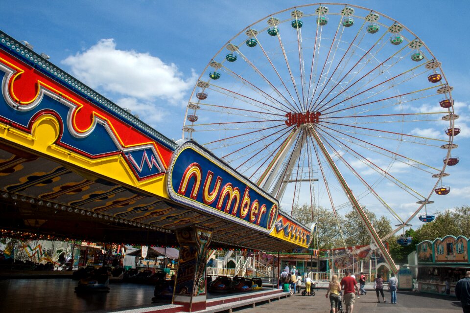 Mannheim ferris wheel mannemer measured