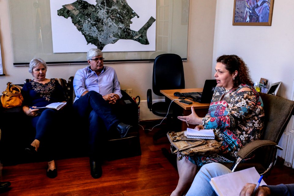 06.11.2017 - Vice-prefeito Idemar Barz em reunião de avaliação da programação da semana farroupilha e projeções para 2018