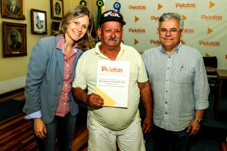 20.11.2017 - Prefeita Paula Mascarenhas na entrga do Loteamento Espanha