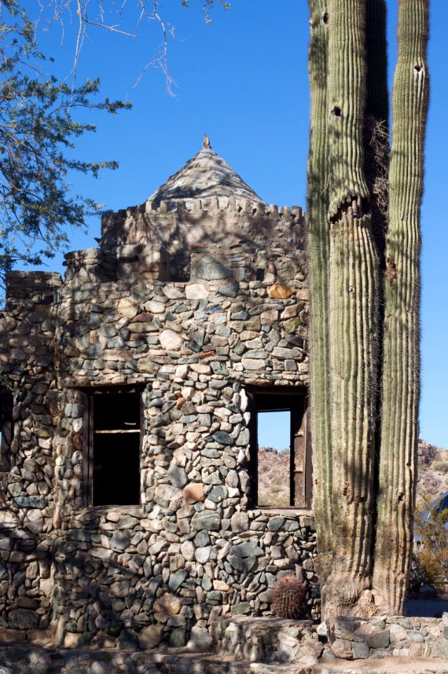 Stonework at Scorpio Gulch
