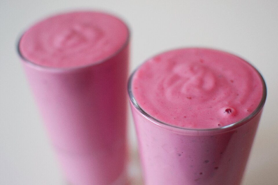 Drink pink healthy pink fruits