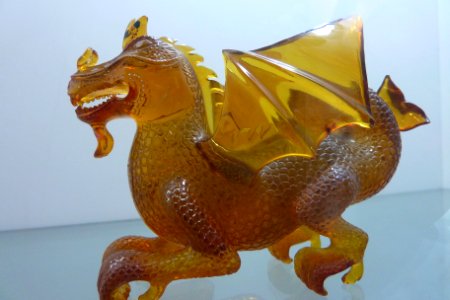 Museo del Ambar - dragon photo