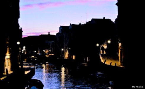 Venezia Prima della notte Before the night Venice Italy