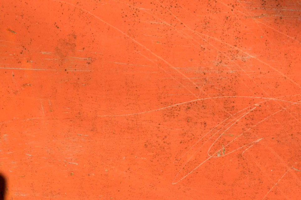 Rusted steel plate