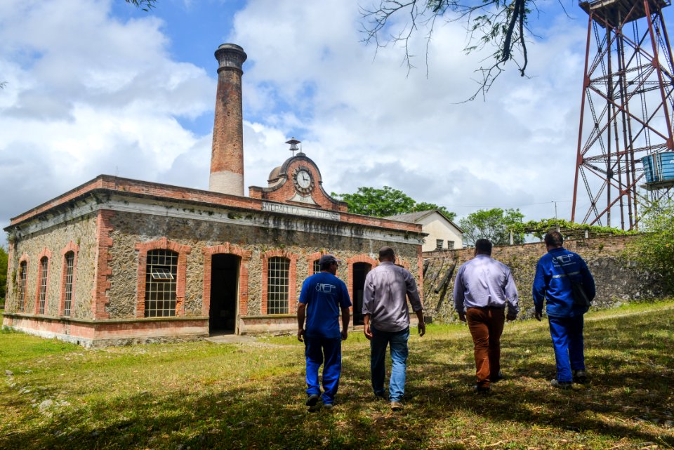 01.12.2017 - Limpeza de filtros e visita as estruturas da Estação de Tratamento Moreira - Sanep