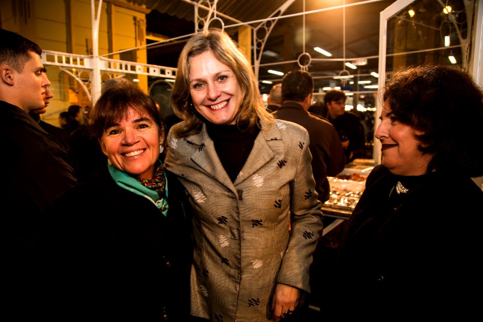 05.06.2018 - Prefeita Paula Mascarenhas e o vice Idemar Barz durante a abertura da 26ª Fenadoce no Centro de Eventos de Pelotas - Foto: Gustavo Vara