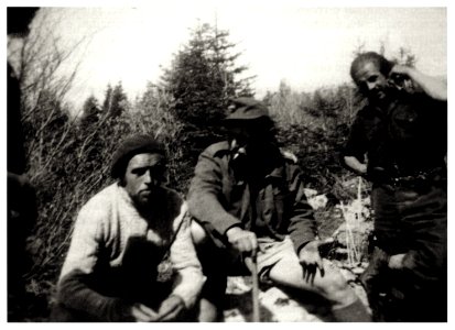 i partigiani “Remo”, "Leo" ed “Ivan” 1945 photo