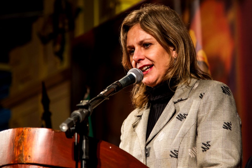 05.06.2018 - Prefeita Paula Mascarenhas e o vice Idemar Barz durante a abertura da 26ª Fenadoce no Centro de Eventos de Pelotas - Foto: Gustavo Vara