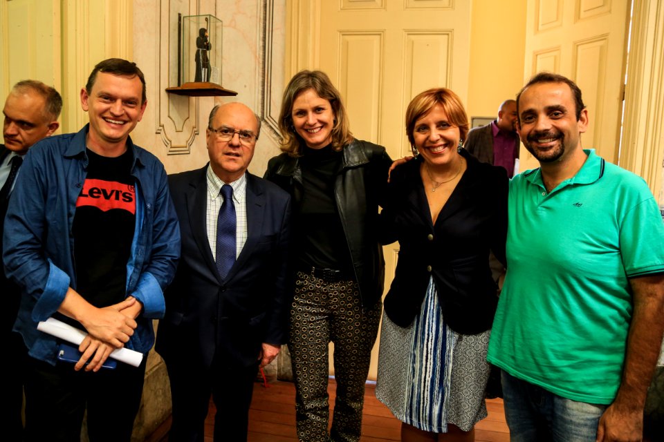 17.11.2017 - Prefeita Paula Mascarenhas na reunião do GGI com secretário de Segurança Pública do Estado, Cezar Schirmer