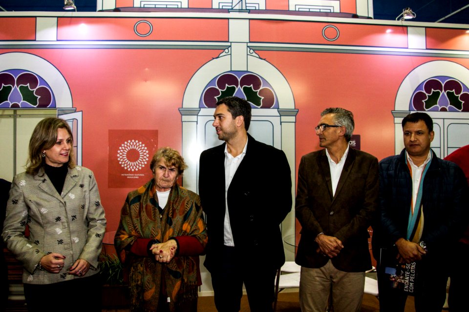 05.06.2018 - Prefeita Paula Mascarenhas e o vice Idemar Barz durante a abertura da 26ª Fenadoce no Centro de Eventos de Pelotas - Foto: Gustavo Vara