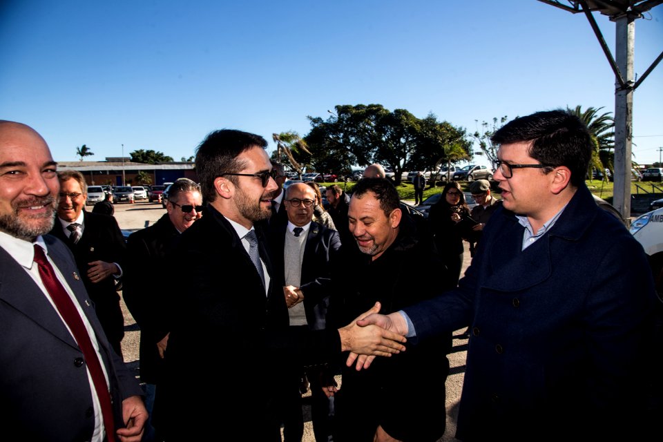 03.08.2019 - Formatura do Curso Básico de Formação de Policial Militar, Polo Pelotas, com a presença do governador Eduardo Leite - Foto: Gustavo Vara