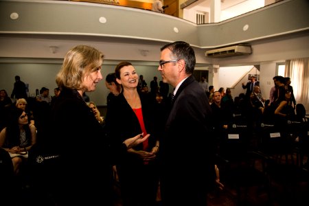 06.12.2018 - Prefeita Paula Mascarenhas recebe a medalha Tiradentes no Palácio da Policia em Porto Alegre - Foto: Gustavo Vara