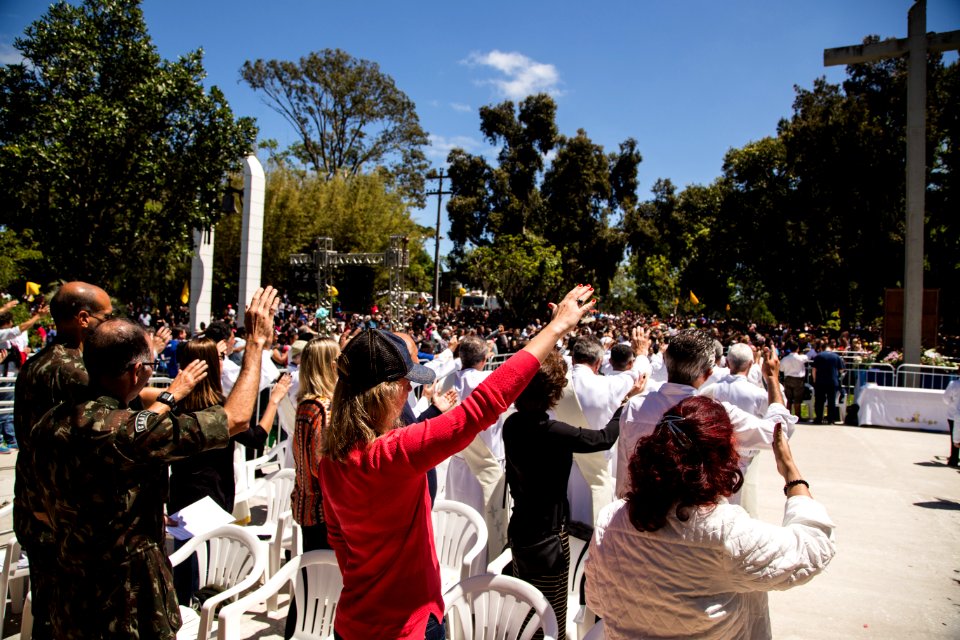 21.10.2018 - Prefeita Paula Mascarenhas, acompanhada da Secretária de Governo, Clotilde Victória participam da 33ª Romaria de Nossa Senhora de Guadalupe - Foto: Gustavo Vara