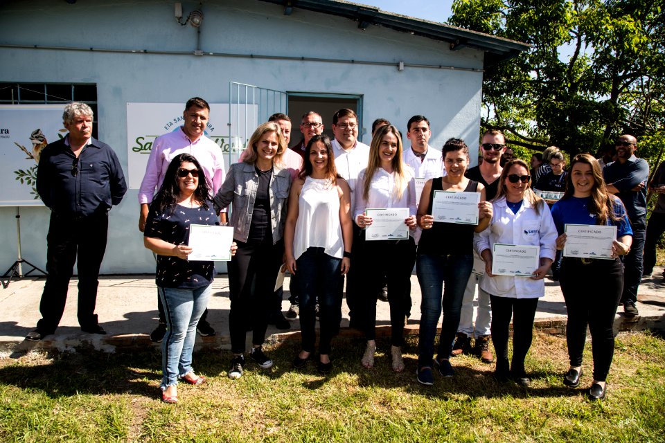 22.10.2018 - Prefeita Paula Mascarenhas durante cerimônia de 50 anos da Barragem Santa Bárbara - Foto: Gustavo Vara