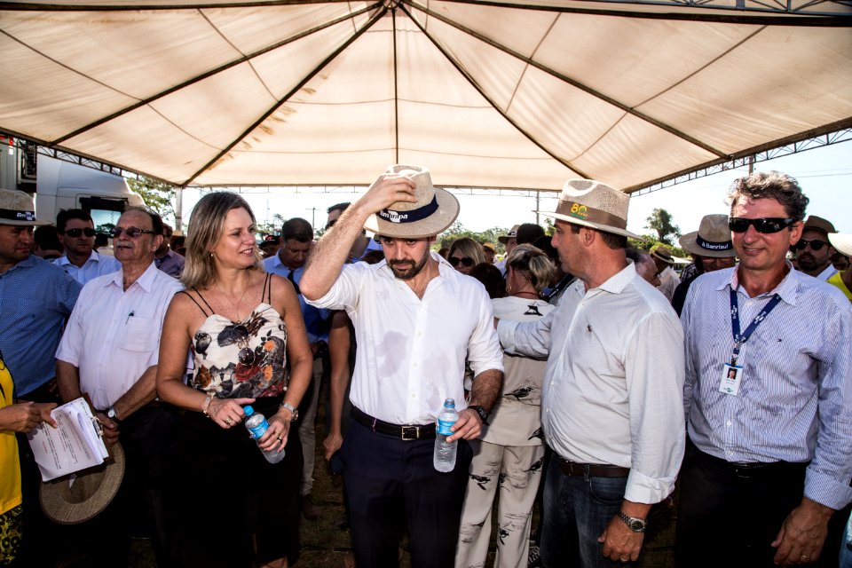 22.02.2019 - Prefeita Paula Mascarenhas e o Governador do Rio Grande do Sul, Eduardo Leite realizam a abertura oficial da 29ª Colheita do Arroz - Foto: Gustavo Vara