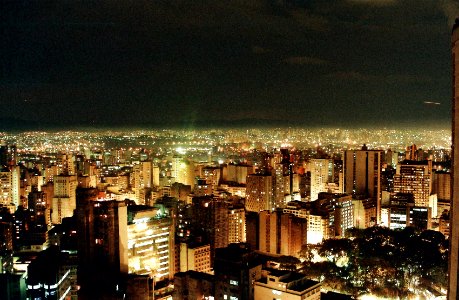 São Paulo - Skyline by night photo