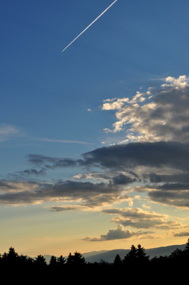 Sky evening dusk