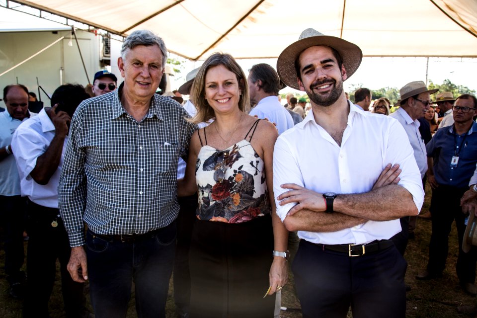 22.02.2019 - Prefeita Paula Mascarenhas e o Governador do Rio Grande do Sul, Eduardo Leite realizam a abertura oficial da 29ª Colheita do Arroz - Foto: Gustavo Vara