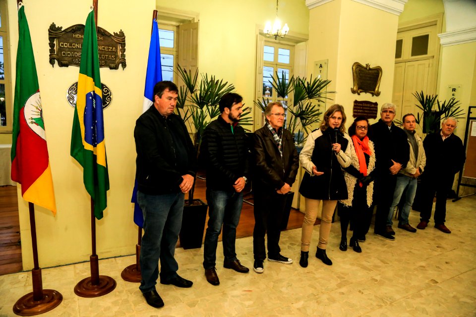 02.07.2018 - Abertura da semana de Pelotas no Paço Municipal - Foto: Gustavo Vara