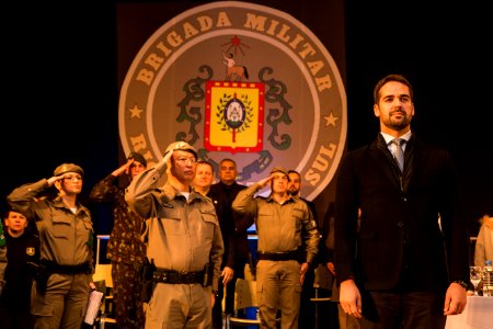 03.08.2019 - Formatura do Curso Básico de Formação de Policial Militar, Polo Pelotas, com a presença do governador Eduardo Leite - Foto: Gustavo Vara
