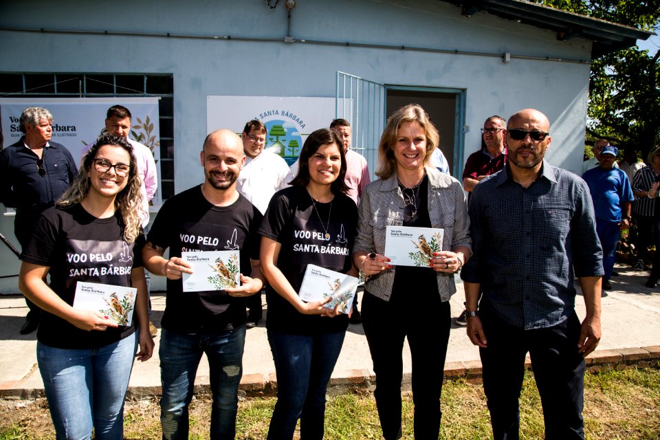 22.10.2018 - Prefeita Paula Mascarenhas durante cerimônia de 50 anos da Barragem Santa Bárbara - Foto: Gustavo Vara