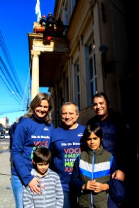 27.06.2018 - Prefeita Paula Mascarenhas e servidores do Paço em atividades do Dia do Desafio - Foto: Gustavo Vara