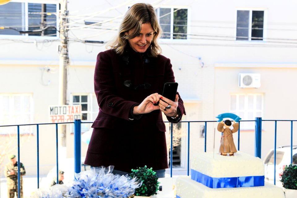 27.06.2018 - Prefeita Paula Mascarenhas no evento de comemoração de 60 anos do Hospital Universitário São Francisco de Paula - Foto: Gustavo Vara