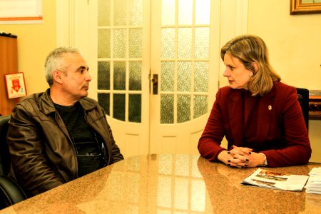07.08.2018 - Prefeita Paula Mascarenhas nomeia Luiz Eduardo Tejada como secretário interino de obras - Foto: Gustavo Vara