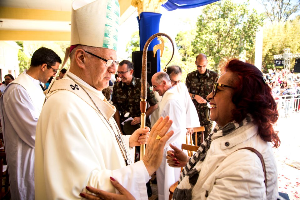 21.10.2018 - Prefeita Paula Mascarenhas, acompanhada da Secretária de Governo, Clotilde Victória participam da 33ª Romaria de Nossa Senhora de Guadalupe - Foto: Gustavo Vara