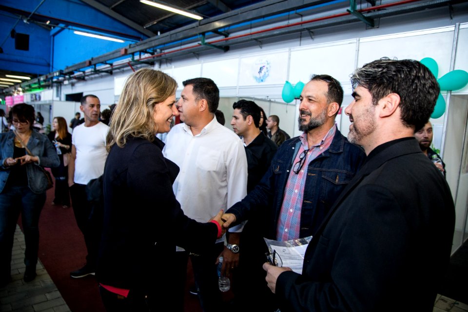 21.10.2018 - Prefeita Paula Mascarenhas participa da abertura do Encontro Regional Hair Style 2018 no Centro de Eventos - Foto: Gustavo Vara