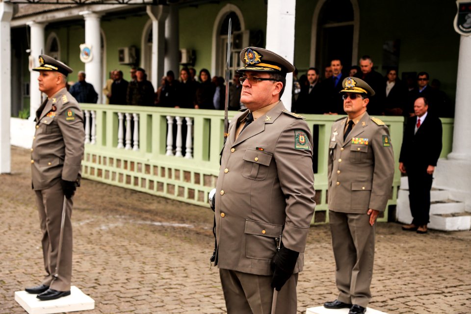 21.08.2018 - Prefeita Paula Mascarenhas na cerimônia solenidade de passagem de Comando do CRPO Sul ao Tenente Coronel Márcio Roberto Galdino  - Foto: Gustavo Vara