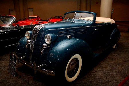 1936 Hudson 65 Custom Eight Convertible Coupe