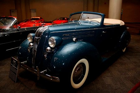 1936 Hudson 65 Custom Eight Convertible Coupe photo