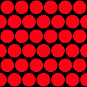 Template with circles