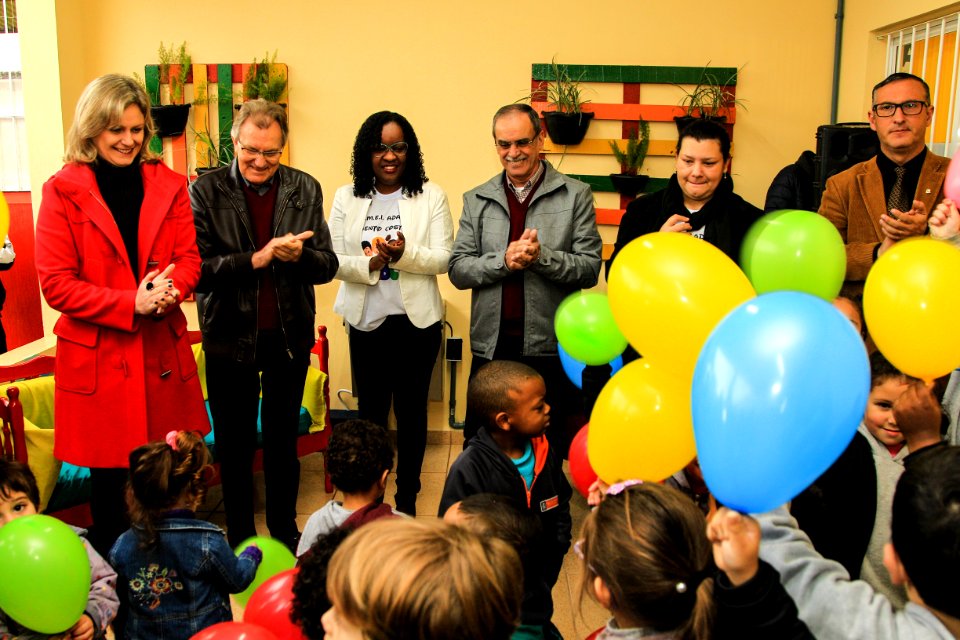 08.08.2018 - Prefeita Paula Mascarenhas e o vice Idemar Barz na inauguração da Escola Municipal Adayl Bento Costa - Foto: Gustavo Vara