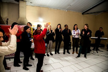 30.06.2018 - Prefeita Paula Mascarenhas no encerramento evento residencial Haragano  - Foto: Gustavo Vara