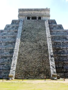 Pyramid temple mexico