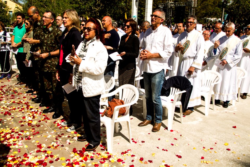 21.10.2018 - Prefeita Paula Mascarenhas, acompanhada da Secretária de Governo, Clotilde Victória participam da 33ª Romaria de Nossa Senhora de Guadalupe - Foto: Gustavo Vara
