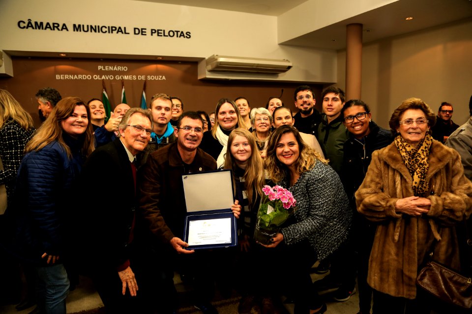 09.07.2018 - Prefeito em exercício Idemar Barz prestigia a Sessão Solene alusiva aos 206 anos da Cidade de Pelotas - Foto: Gustavo Vara