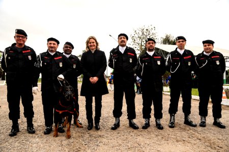 21.08.2018 - Prefeita Paula Mascarenhas na cerimônia de chegada do fogo simbólico - Semana da Pátria - Foto: Gustavo Vara
