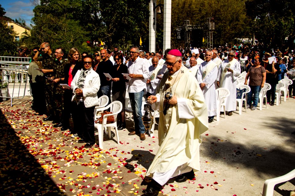21.10.2018 - Prefeita Paula Mascarenhas, acompanhada da Secretária de Governo, Clotilde Victória participam da 33ª Romaria de Nossa Senhora de Guadalupe - Foto: Gustavo Vara