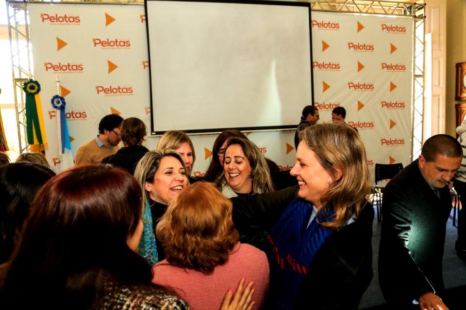03.07.2018 - Prefeita Paula Mascarenhas durante lançamento das Metodologias Conte Comigo e ACT – Criando Crianças Seguras e do Estudo PIÁ – UFPEL - Foto: Gustavo Vara